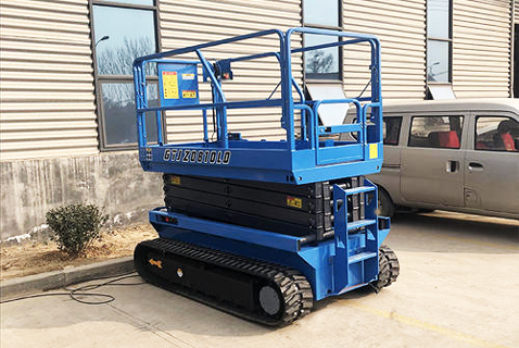 Crawler Shear Scissors Lift