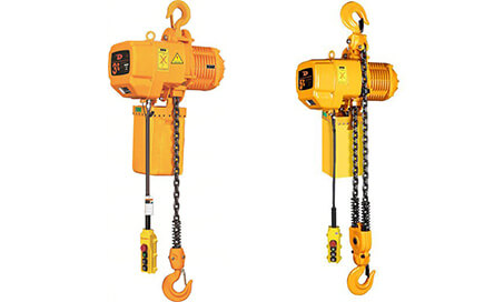 Fixed type electric chain hoist