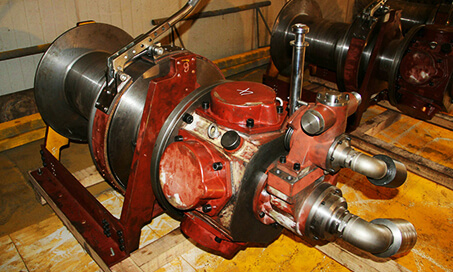 Pneumatic air winch