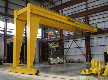 semi double girder gantry crane