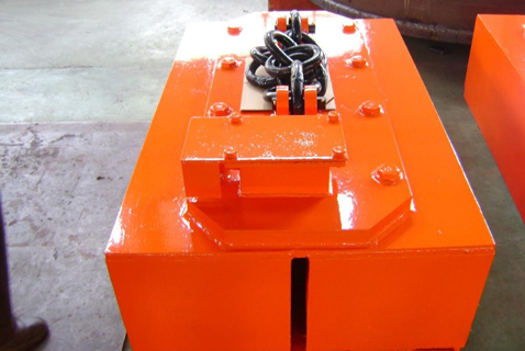 Crane electromagnet for mw25 pipe billet and steel pipe lifting