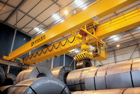 QC series Electromagnetic Double Girder 5 Ton Overhead Crane