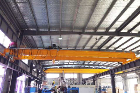 QDX series European type  5 Ton Double Girder Overhead Crane with Hoist trolley