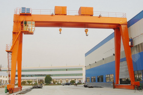 Double Beam Gantry Crane with Double Trolley