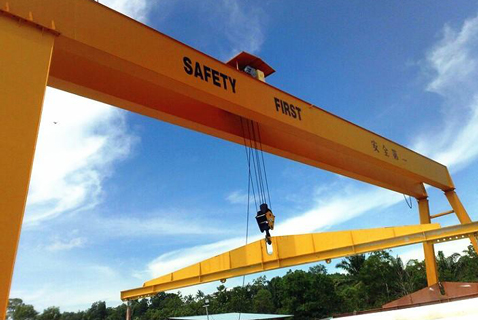 Double Beam Gantry Crane with Hoist Trolley