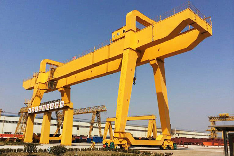 Double Beam Gantry Crane with Winch Trolley