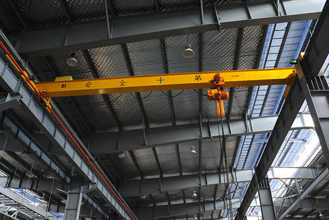 Single Girder 5 Ton Overhead Crane with Chain Hoist