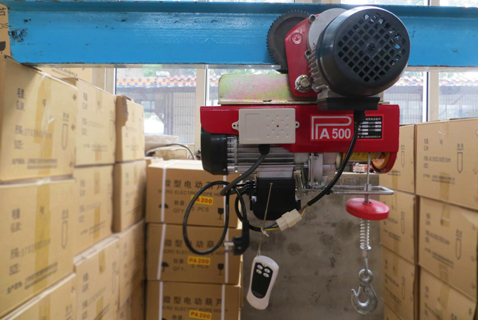 Travelling Type Mini Electric Wire Rope Hoist