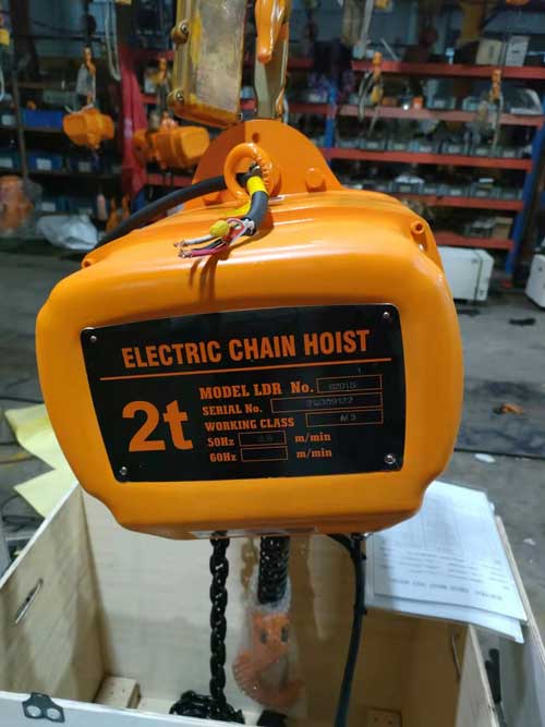 electric chain hoist