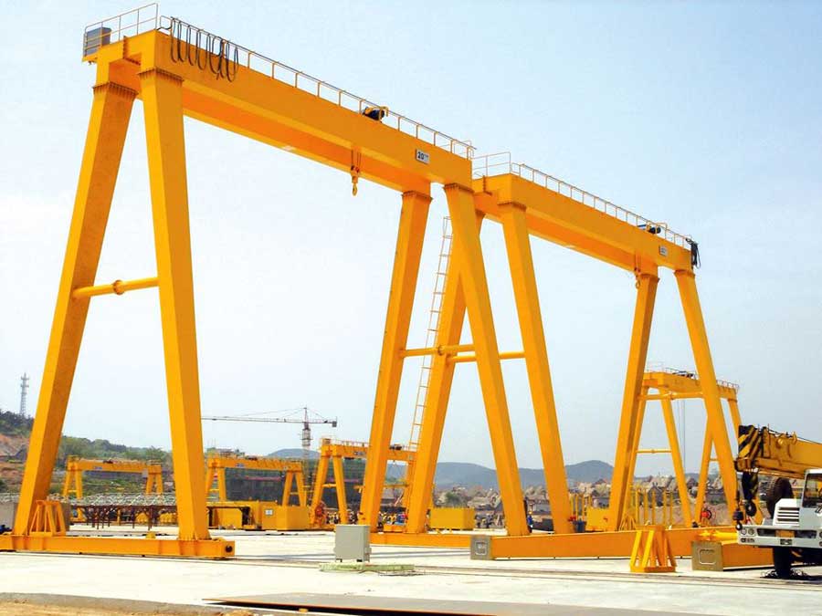 20ton double girder gantry crane