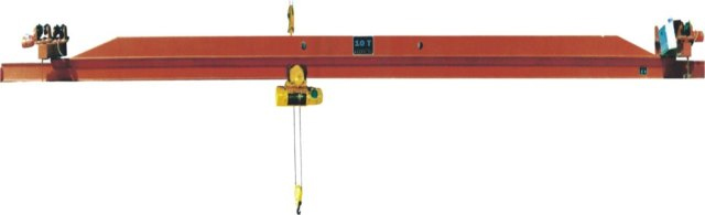 10ton underslung single girder overhead crane