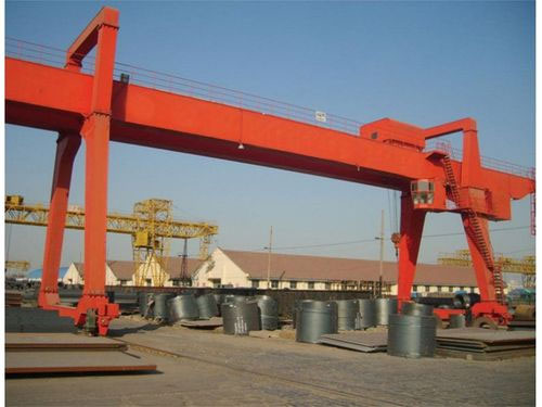 double girder gantry crane in iron and steel plant