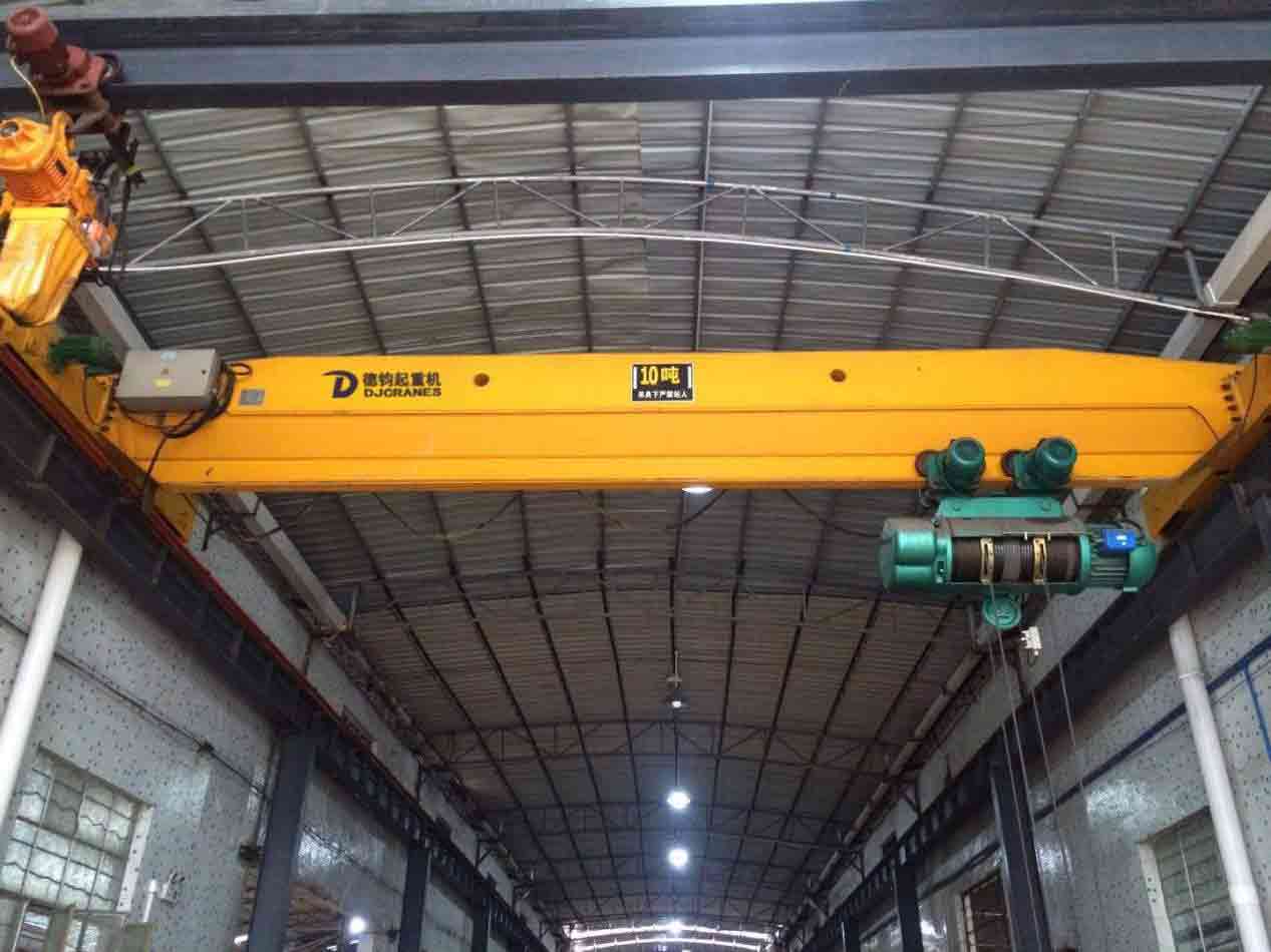 single girder crane with electric wire rope hoist