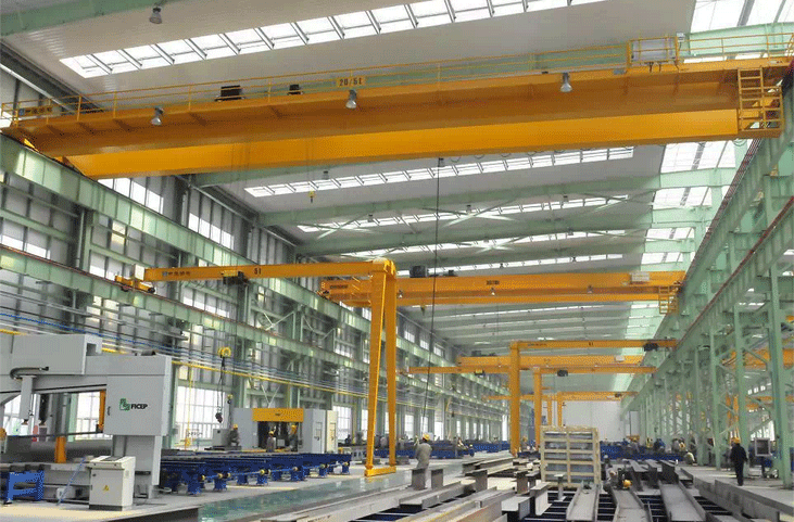 bridge crane and semi gantry crane