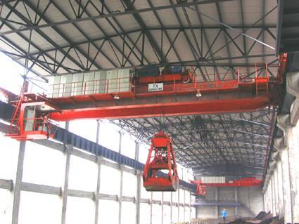 double girder grab overhead cranes