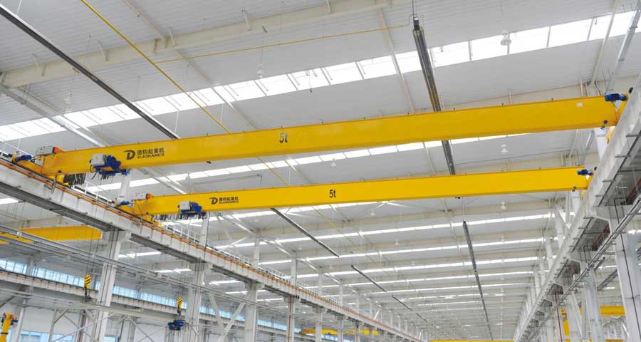 5 ton European single girder overhead crane