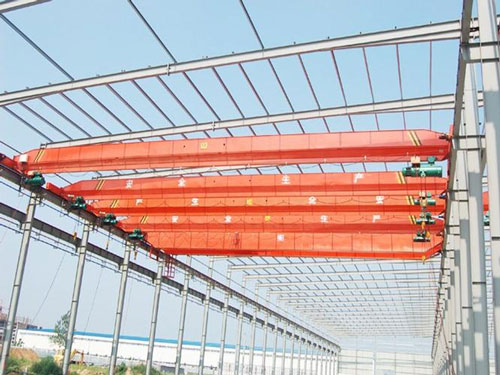 single beam eot cranes with electric rope hoists manufacturer