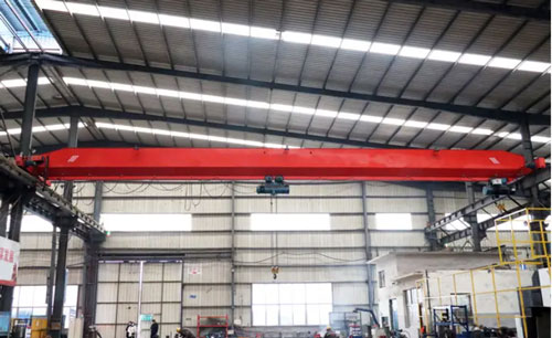 single girder bridge crane with wire rope hoist sale