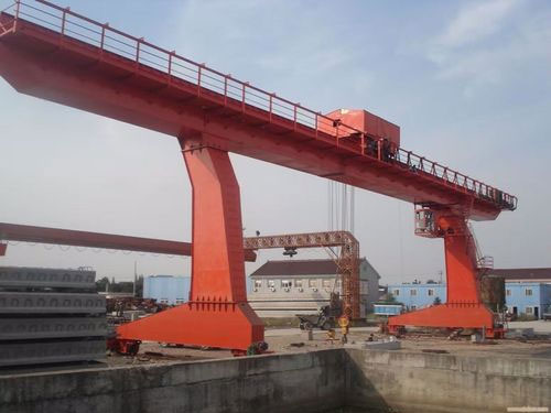 L-type single girder overhead gantry crane