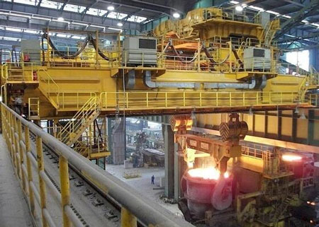 metallurgical overhead crane