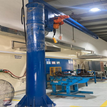 1 ton freestanding jib crane