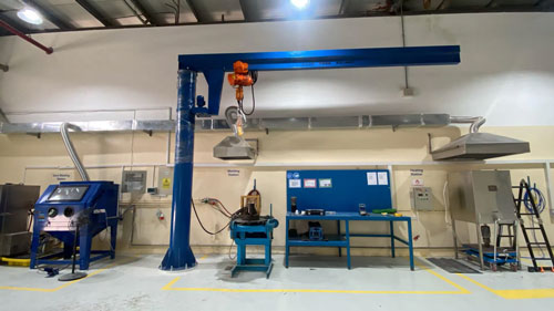 floor-mounted jib crane manufacturer